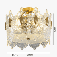 Plafonnier de Luxe 2024 - LED intégrée et Contrôle Lamparas | Marco Lucetti