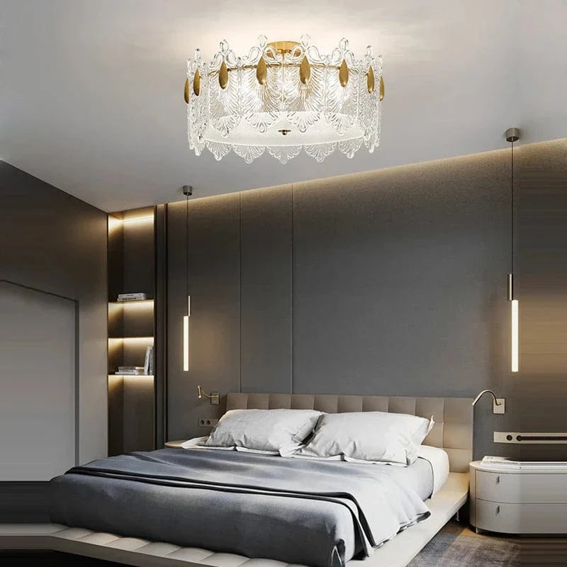 Plafonnier de Luxe 2024 - LED intégrée et Contrôle Lamparas | Marco Lucetti