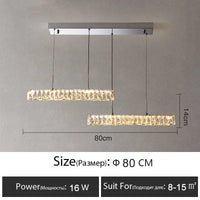 Plafonnier de luxe en cristal contemporain | Marco Lucetti