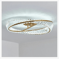 Plafonnier de luxe en cristal LED nordique - Parfait pour sublimer votre intérieur | Marco Lucetti