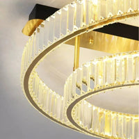 Plafonnier de Luxe en Cuivre et Cristal - Lampara de Techo 2024 | Marco Lucetti