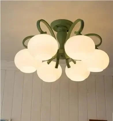 Plafonnier de salon américain inspiré de la campagne | Marco Lucetti