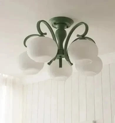 Plafonnier de salon américain inspiré de la campagne | Marco Lucetti