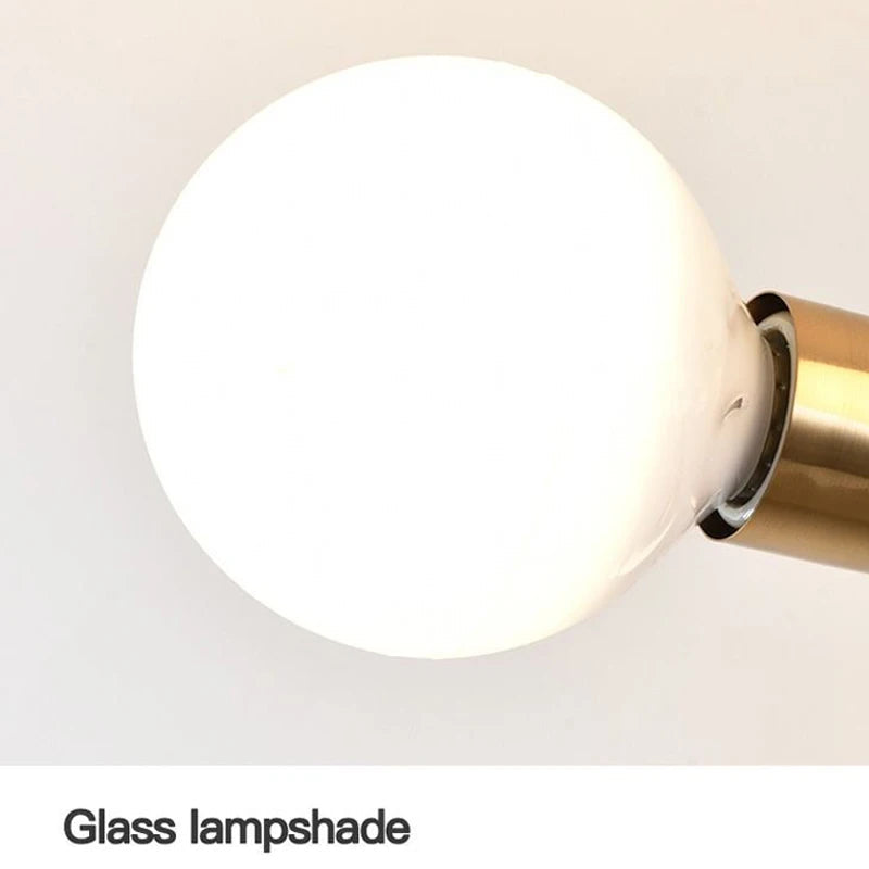 Lampe Plafonnier Nordique Multitêtes "Haricot Magique"