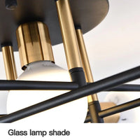 Lampe Plafonnier Nordique Multitêtes "Haricot Magique"