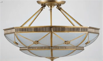 Plafonnier de Style Européen en Cuivre Pur | Marco Lucetti F / L / Changeable