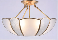 Plafonnier de Style Européen en Cuivre Pur | Marco Lucetti M / L / Changeable