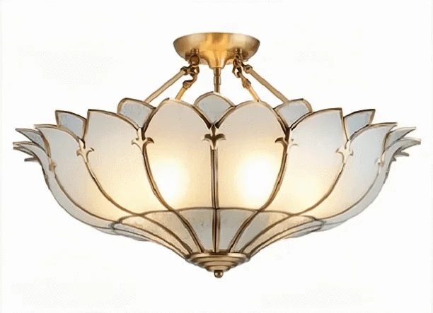 Plafonnier de Style Européen en Cuivre Pur | Marco Lucetti N / L / Changeable