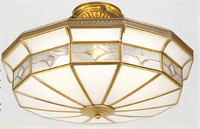 Plafonnier de Style Européen en Cuivre Pur | Marco Lucetti P / L / Changeable