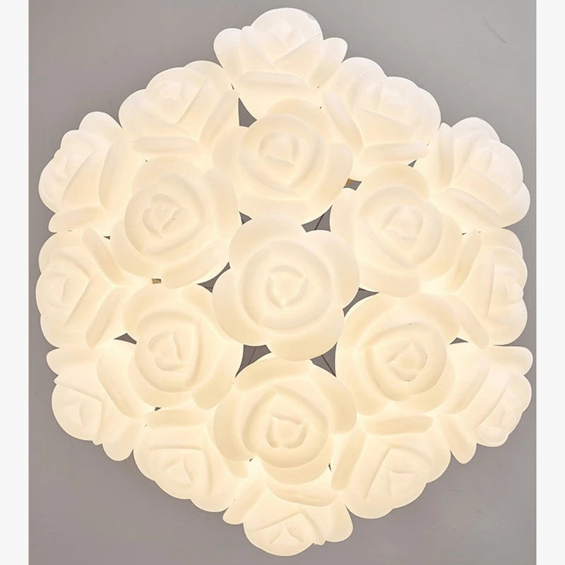 Suspension Rose Crème