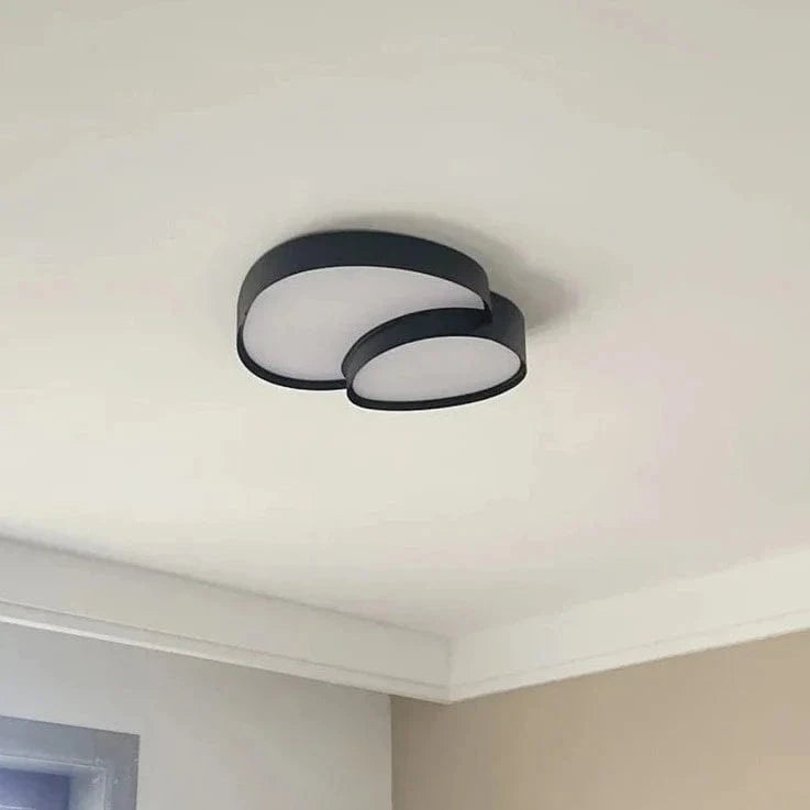 Plafonnier Décoratif LED Noir et Blanc | Marco Lucetti