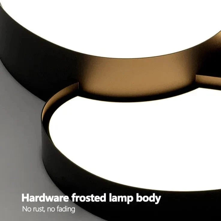 Plafonnier Décoratif LED Noir et Blanc | Marco Lucetti