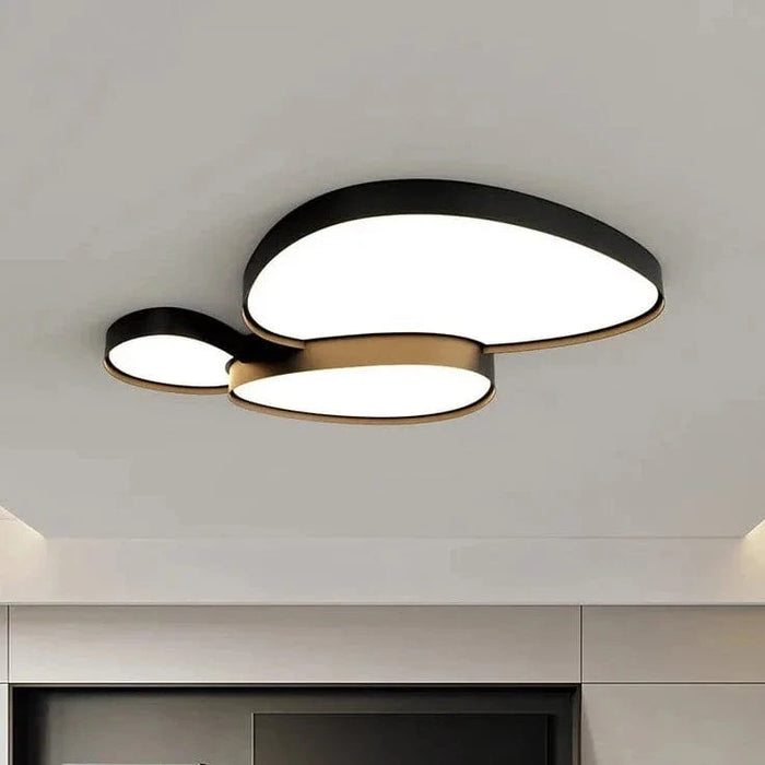 Plafonnier Décoratif LED Noir et Blanc | Marco Lucetti