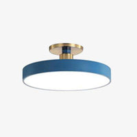 Plafonnier design LED rond - Or Office