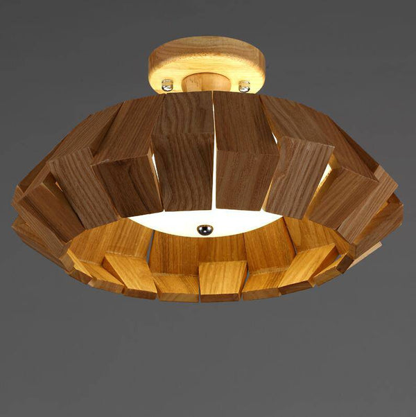 Plafonnier Design Chinois en Bois | Marco Lucetti