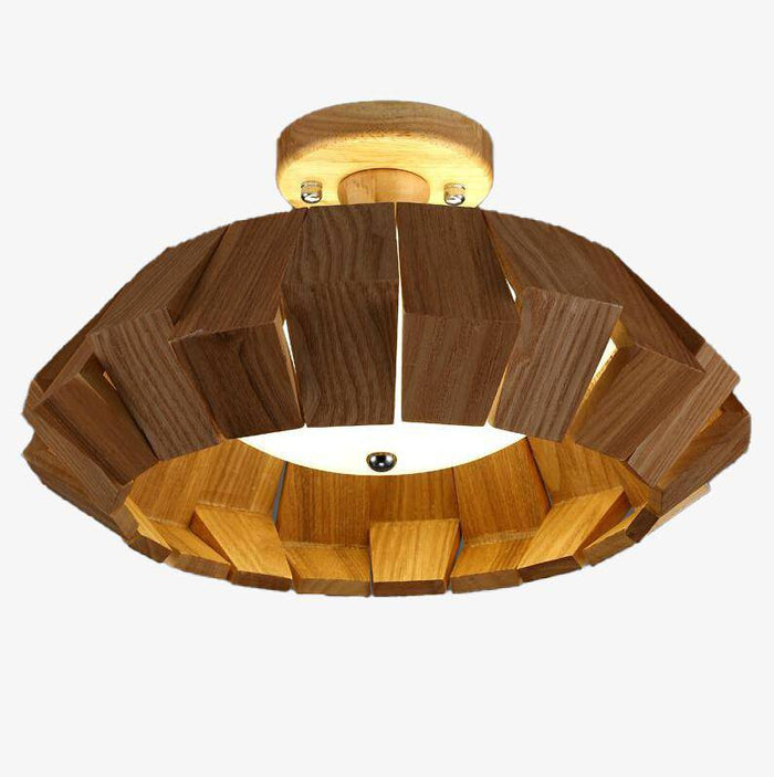 Plafonnier Design Chinois en Bois | Marco Lucetti
