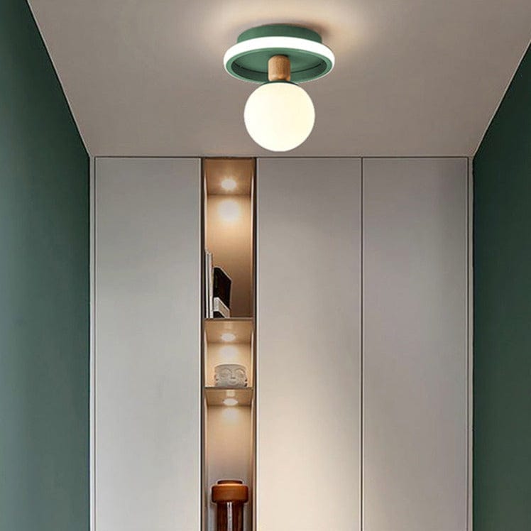 Plafonnier design en métal Basil | Marco Lucetti