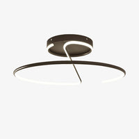 Plafonnier LED Cercle Métallique Diana
