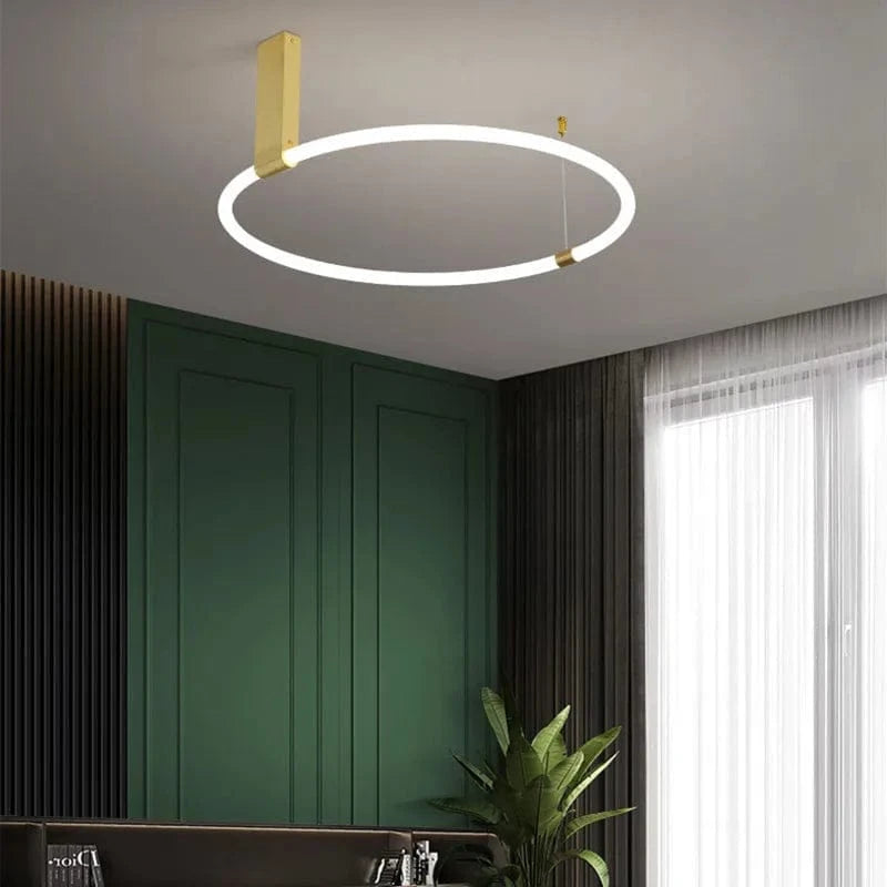 Plafonnier design LED en acrylique - Éclairage 360° | Marco Lucetti