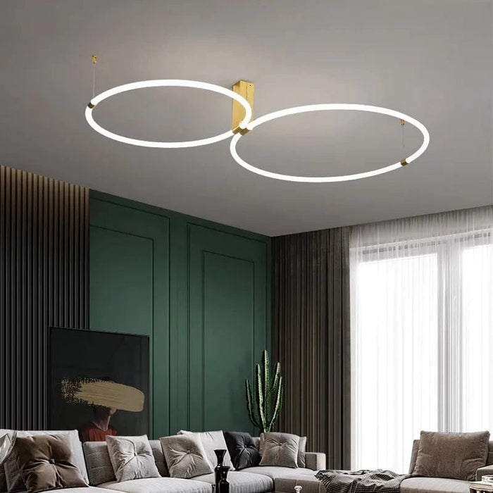 Plafonnier design LED en acrylique - Éclairage 360° | Marco Lucetti