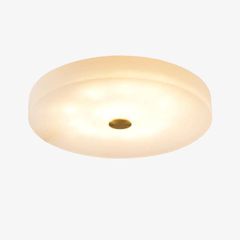 Plafonnier LED Marbre Doré Villa
