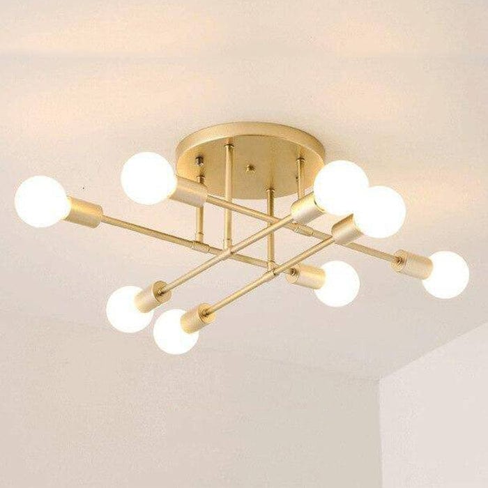 Plafonnier design métal multi-lampes Rod | Marco Lucetti B