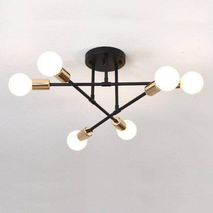 Plafonnier design métal multi-lampes Rod | Marco Lucetti G