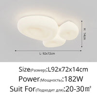 Plafonnier design moderne - Ensemble de lampes minimaliste | Marco Lucetti