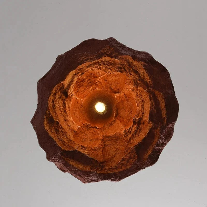 Plafonnier Design Nordique pour Restaurant Salon en Résine - Style Nostalgique Handmade | Marco Lucetti