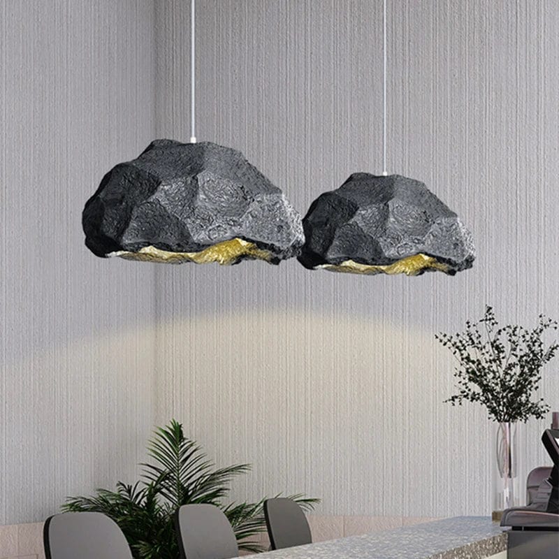 Plafonnier Design Nordique pour Restaurant Salon en Résine - Style Nostalgique Handmade | Marco Lucetti