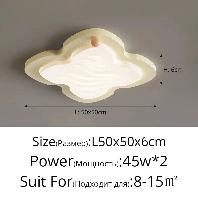 Plafonnier design pour éclairer et décorer votrе intérieur | Marco Lucetti B Carré 45W / 3 couleurs sans télécommande