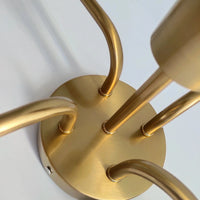 Plafonnier doré et noir E27 - Style Moderne | Marco Lucetti