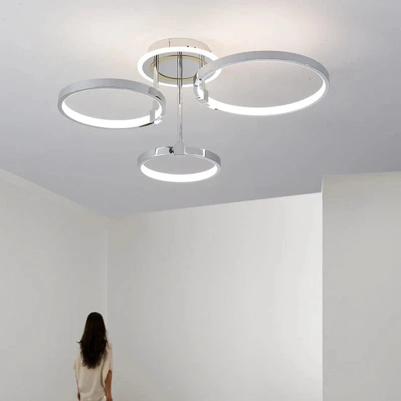 Plafonnier doré LED - Style Moderne | Marco Lucetti