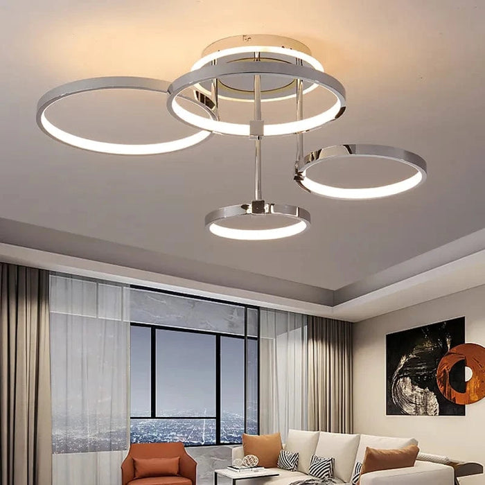 Plafonnier doré LED - Style Moderne | Marco Lucetti