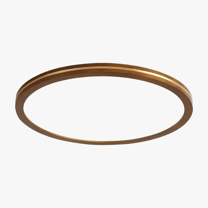 Plafonnier Doré Ultra-mince | Marco Lucetti