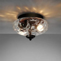 Plafonnier E27 en verre ananas - Collection Tropicana | Marco Lucetti