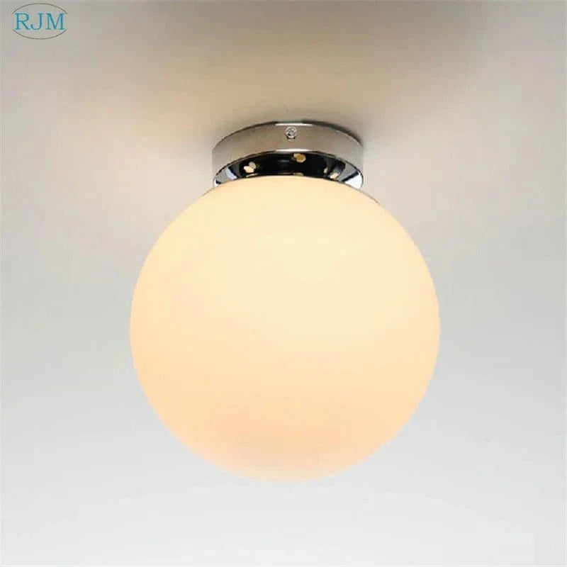 Plafonnier Éclairage Allée Moderne en Verre  | Marco Lucetti Dia15cm