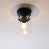 Plafonnier Élégance en Verre Transparent | Marco Lucetti