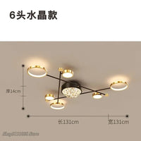 Plafonnier élégant en cadre alu doré avec LED | Marco Lucetti