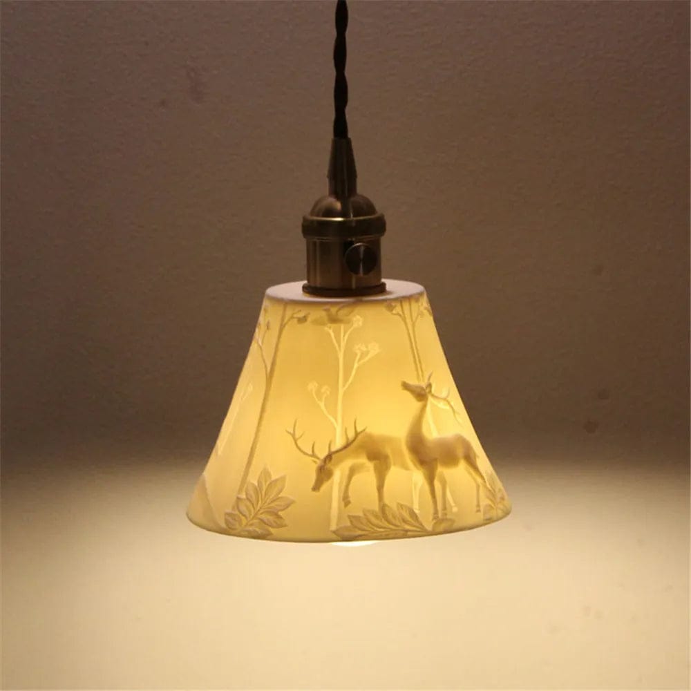 Plafonnier élégant en céramique pour une déco rustique | Marco Lucetti