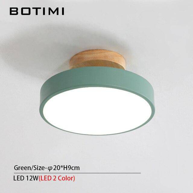 Plafonnier élégant LED rond Lighty | Marco Lucetti Vert