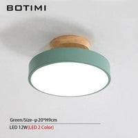 Plafonnier élégant LED rond Lighty | Marco Lucetti Vert