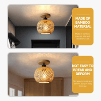 Plafonnier en Bambou Artisanal | Marco Lucetti