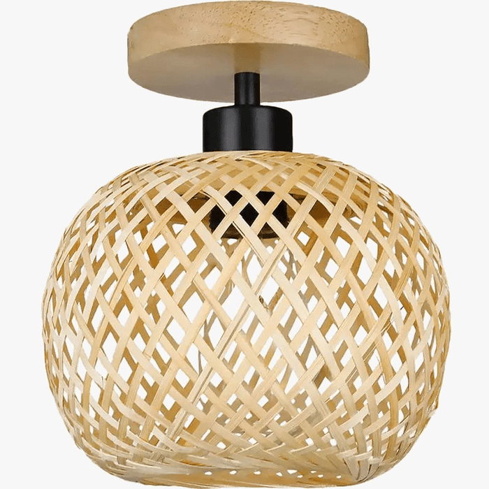 Plafonnier en Bambou Artisanal | Marco Lucetti