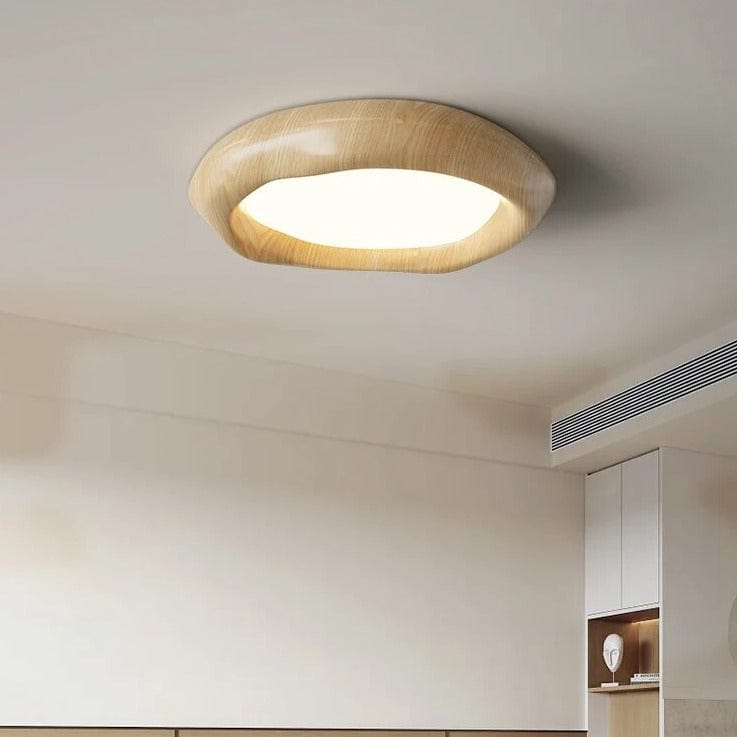 Plafonnier en bois de noyer design | Marco Lucetti