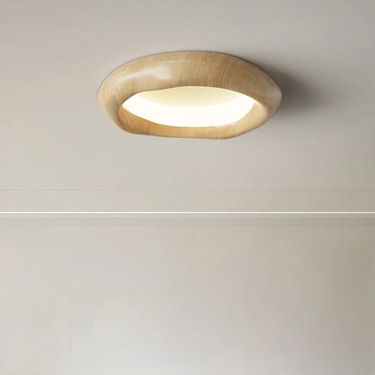 Plafonnier en bois de noyer design | Marco Lucetti