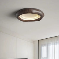 Plafonnier en bois de noyer design | Marco Lucetti