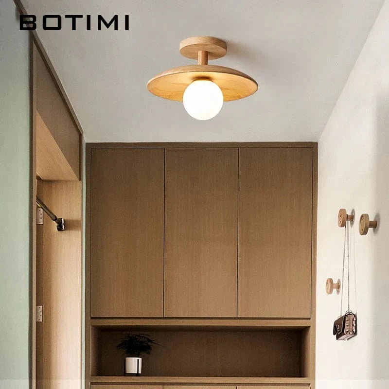 Plafonnier en bois design scandinave | Marco Lucetti