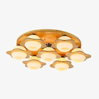 Plafonnier en bois Floral Wood | Marco Lucetti