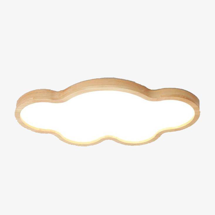 Plafonnier en bois LED "Nuage Lumineux" | Marco Lucetti Bois